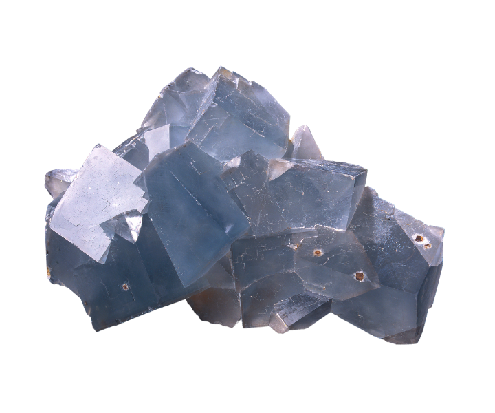 Sinine fluoriit kristall