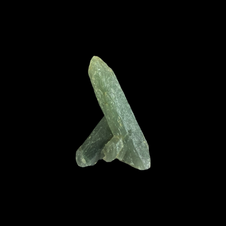 Lihvimata kristall - Seriphos kvarts, roheline kvarts, praasem 