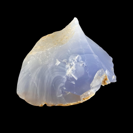 Lihvimata kristall - sinine kaltsedon 