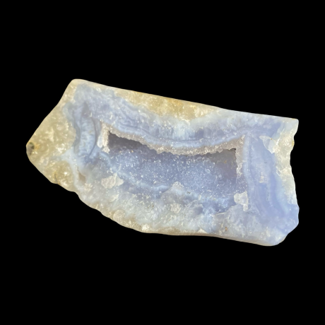 Lihvimata kristall - sinine pitsahhaat