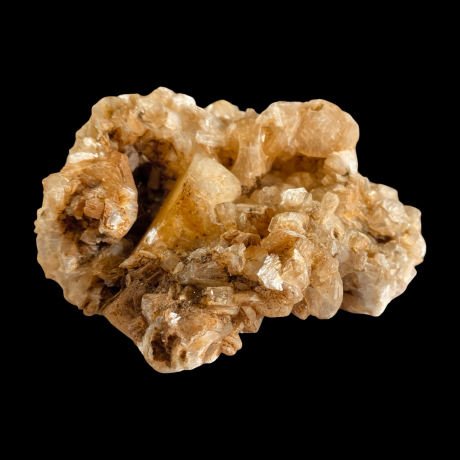 Lihvimata kristall - tseoliit, stilbiit 