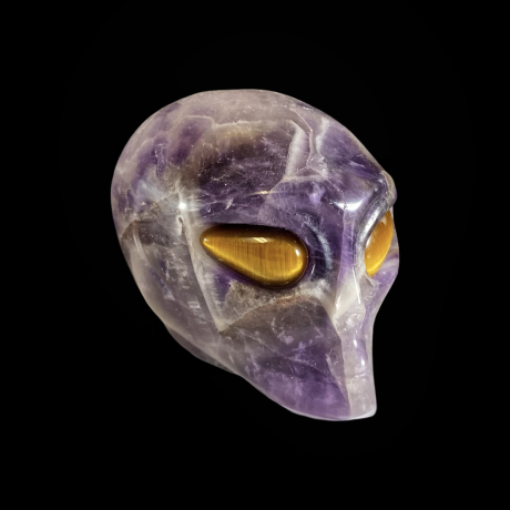Tulnuka pea - ametüst, tiigrisilm
