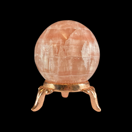 Kuul - roosa kaltsiit (4,3 cm)