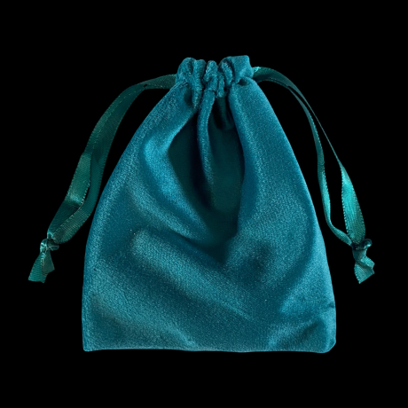 Sametkott sinakasroheline (10x12 cm)