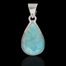 Hõbedaga ripats - larimar