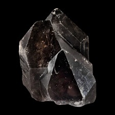 Lihvimata kristall - suitsukvarts