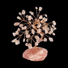 Kristallipuu - roosa kvarts