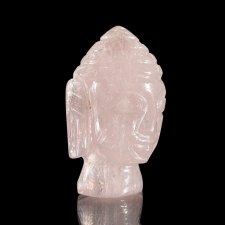 Buddha - roosa kvarts