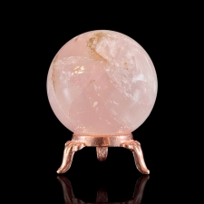 Kuul - roosa kvarts 5,8cm